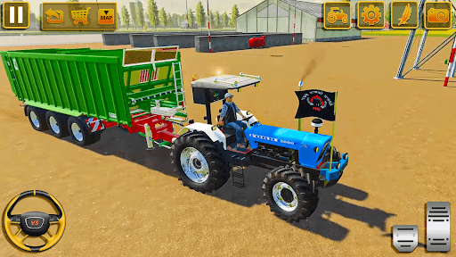 Indian Tractor Farm Simulator - عکس بازی موبایلی اندروید