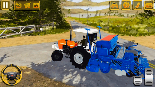 Indian Tractor Farm Simulator - عکس بازی موبایلی اندروید