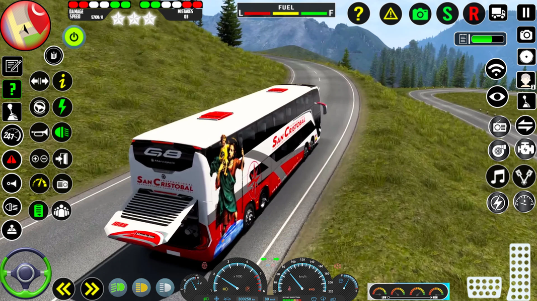 Bus Simulator : Bus Driving 3D - Gameplay image of android game