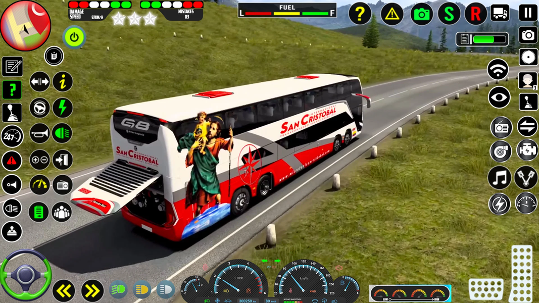 Bus Simulator : Bus Driving 3D - Gameplay image of android game