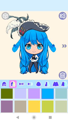 Cute Anime Avatar Maker - Image screenshot of android app