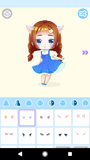 Cute Doll Avatar Maker: Make Your Own Doll Avatar - Image screenshot of android app