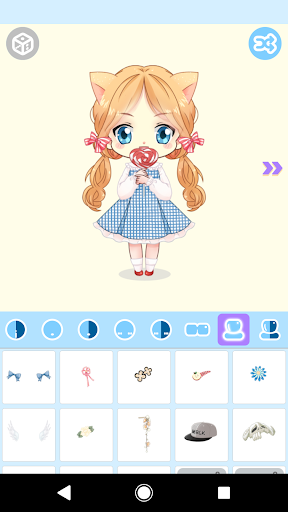 Cute Doll Avatar Maker: Make Your Own Doll Avatar - Image screenshot of android app