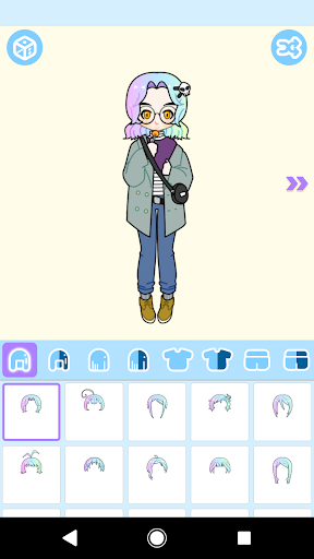 Pastel Avatar Factory: Make Your Own Pastel Avatar - عکس برنامه موبایلی اندروید