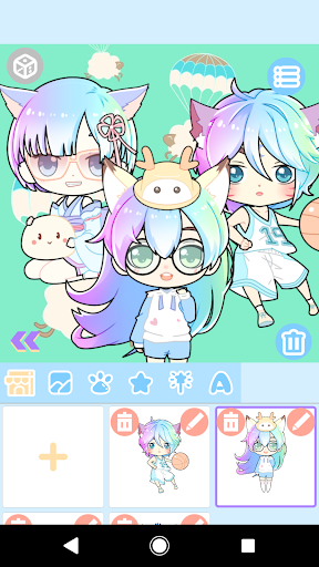 Pastel Avatar Maker: Maker Your Own Pastel Avatar - Gameplay image of android game
