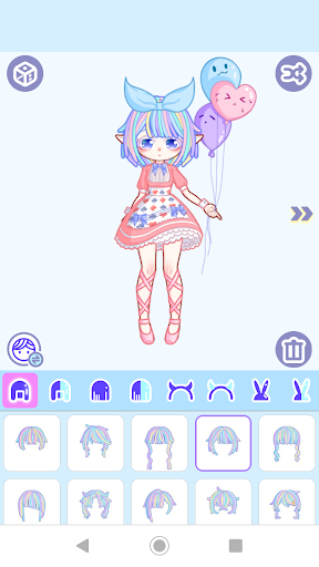 Pastel Monster Doll Dress up: Magical Pastel Doll - عکس برنامه موبایلی اندروید
