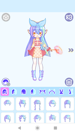 Pastel Monster Doll Dress up: Magical Pastel Doll - Image screenshot of android app