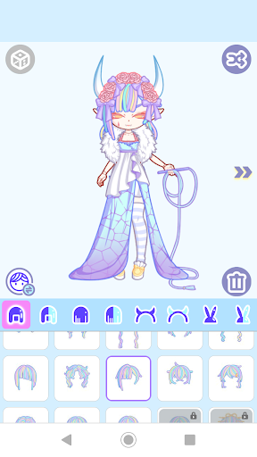 Pastel Monster Doll Dress up: Magical Pastel Doll - Image screenshot of android app