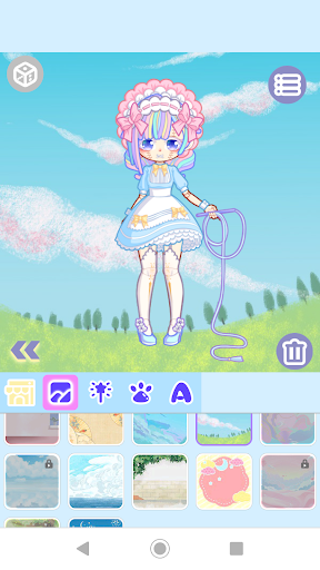 Pastel Monster Doll Dress up: Magical Pastel Doll - Image screenshot of android app