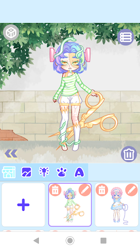 Pastel Monster Doll Dress up: Magical Pastel Doll - Image screenshot of android app