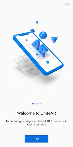 UniteAR - Augmented Reality - Image screenshot of android app