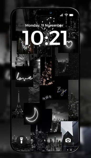 Black Aesthetic Wallpapers - Image screenshot of android app