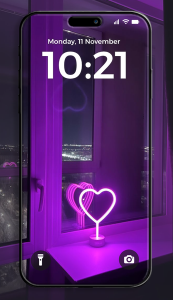 Purple Wallpaper HD - عکس برنامه موبایلی اندروید