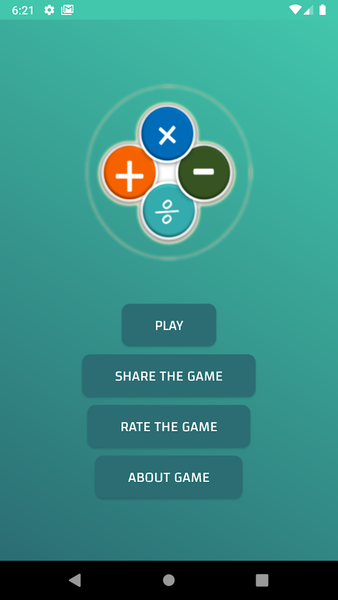 Fast Math Quiz - test yourself - Image screenshot of android app