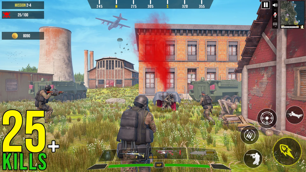 Modern commando FPS Gun Strike - Gameplay image of android game