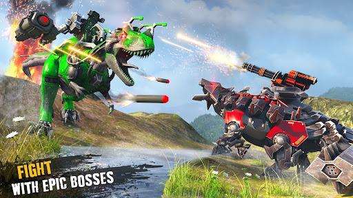 Monster Robot Wars: FPS Dinosaur Battles - عکس بازی موبایلی اندروید