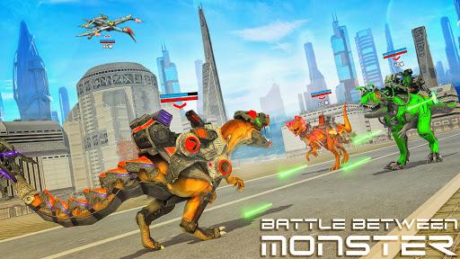 Monster Robot Wars: FPS Dinosaur Battles - عکس بازی موبایلی اندروید