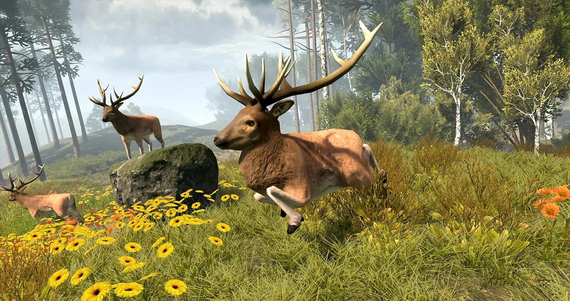 Archery Deer Hunter 2019 - Wil - Gameplay image of android game