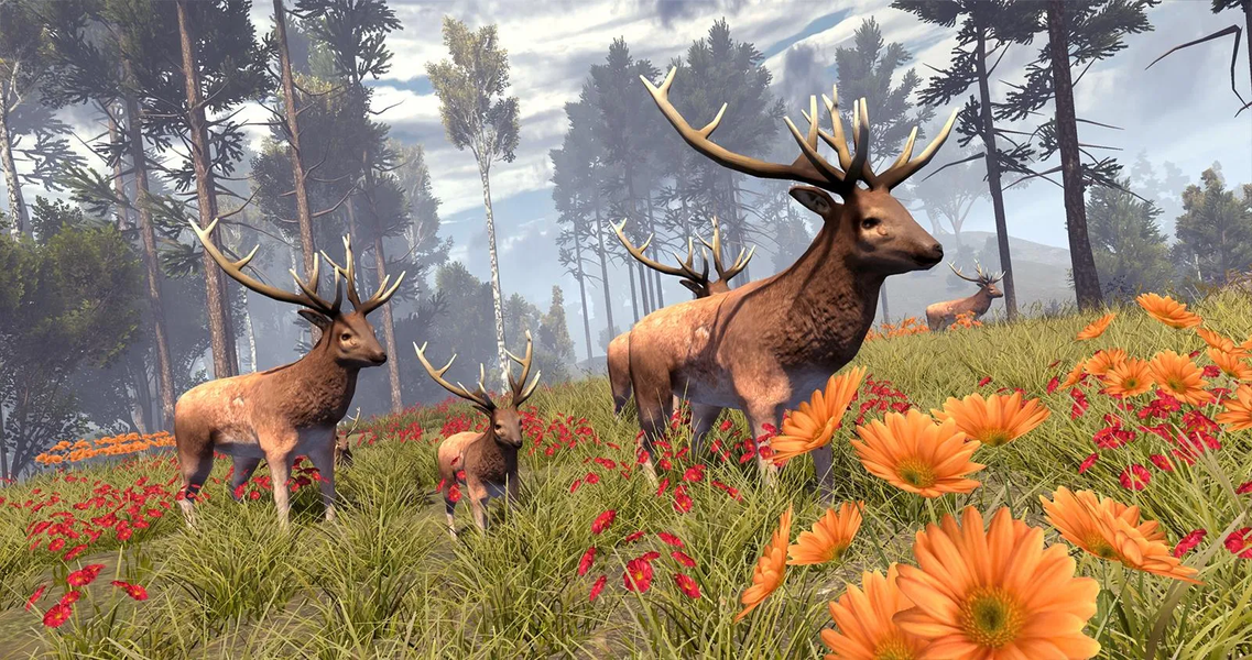 Archery Deer Hunter 2019 - Wil - Gameplay image of android game