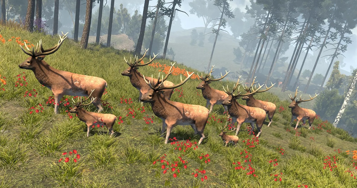 Archery Deer Hunter 2019 - Wil - Gameplay image of android game