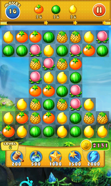 Fruit Crush 2 - Gameplay image of android game