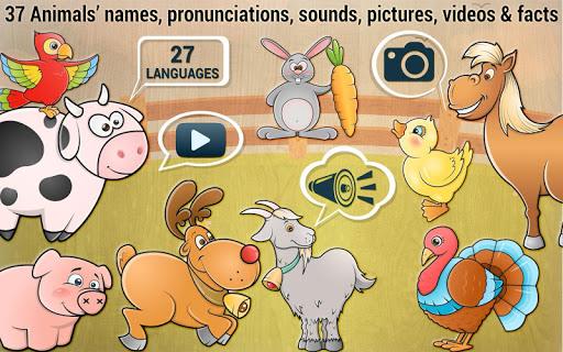 Toddler puzzles - Animal games - عکس بازی موبایلی اندروید