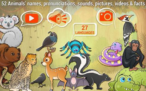 Kids puzzle games. Animal game - Gameplay image of android game