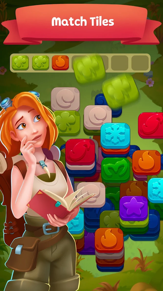 Jones Tile Match Adventure - عکس بازی موبایلی اندروید
