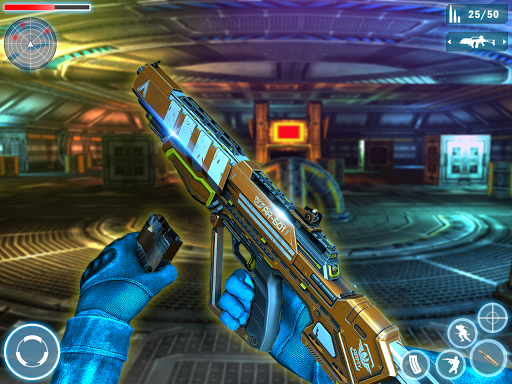 Robot Shooting FPS Counter War Terrorists Shooter - عکس برنامه موبایلی اندروید