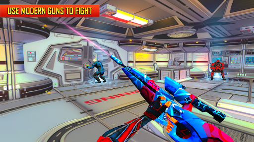 Robot Shooting FPS Counter War Terrorists Shooter - عکس برنامه موبایلی اندروید