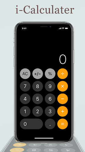 iCalculator - iOS Calculator, calculator - Image screenshot of android app