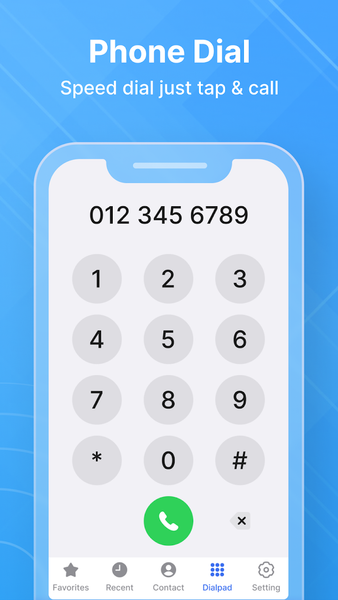Trust Call -Dialer style OS 18 - Image screenshot of android app