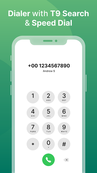 iCaller Dialer CallScreen OS17 - عکس برنامه موبایلی اندروید