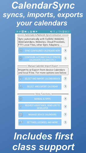 CalendarSync - trial - عکس برنامه موبایلی اندروید