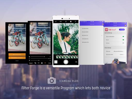 iCamera Plus - a pro camera style like OS۱۲ - عکس برنامه موبایلی اندروید