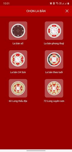 La ban Phong thuy - Compass - Image screenshot of android app