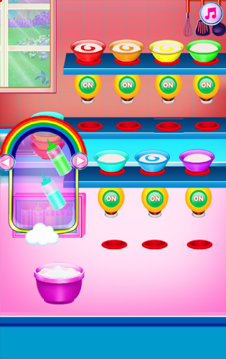 Unicorn Food Cooking Rainbow C - عکس برنامه موبایلی اندروید