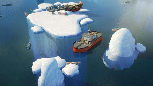 Icebreaker Boat Simulator Parking Games 2017 - عکس بازی موبایلی اندروید