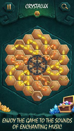 Crystalux: Zen Match Puzzle - Gameplay image of android game