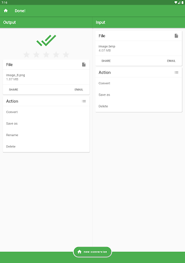File Converter - عکس برنامه موبایلی اندروید