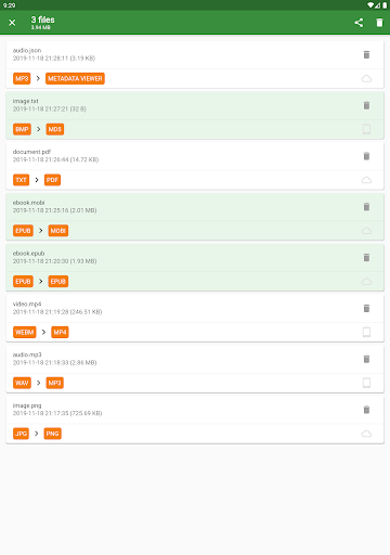 File Converter - عکس برنامه موبایلی اندروید