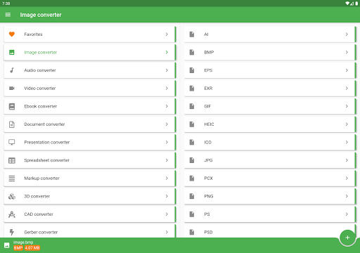 File Converter - عکس برنامه موبایلی اندروید