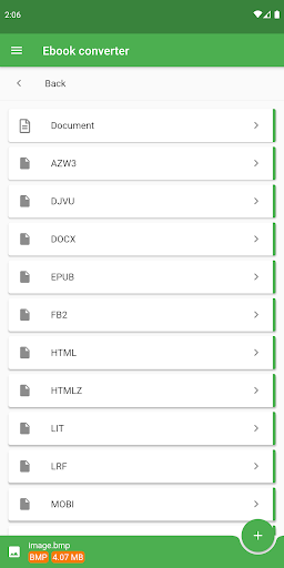 File Converter - عکس برنامه موبایلی اندروید