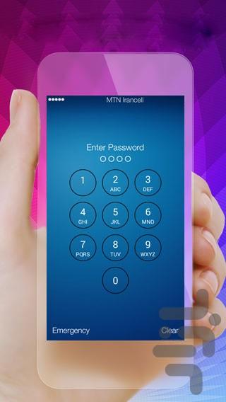 قفل صفحه HD آیفون - عکس برنامه موبایلی اندروید