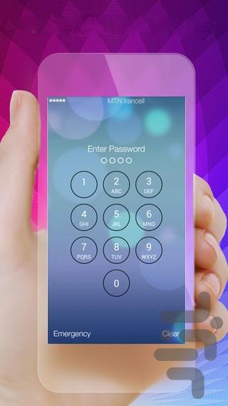 قفل صفحه HD آیفون - عکس برنامه موبایلی اندروید