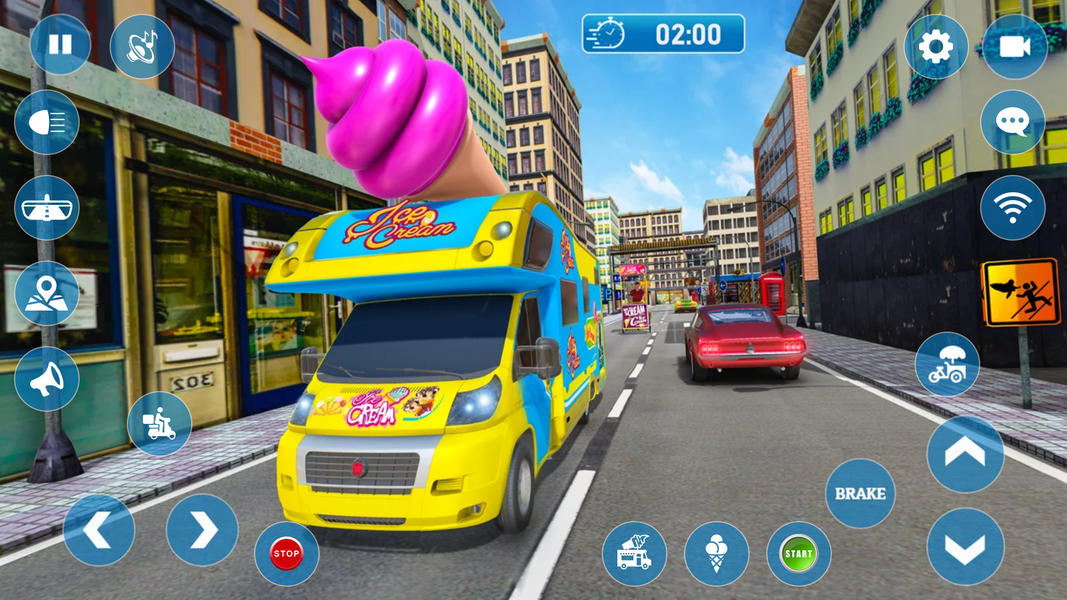 Ice Cream Man Game - Gameplay image of android game