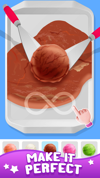 Ice Cream Roll: Dessert Games - عکس بازی موبایلی اندروید