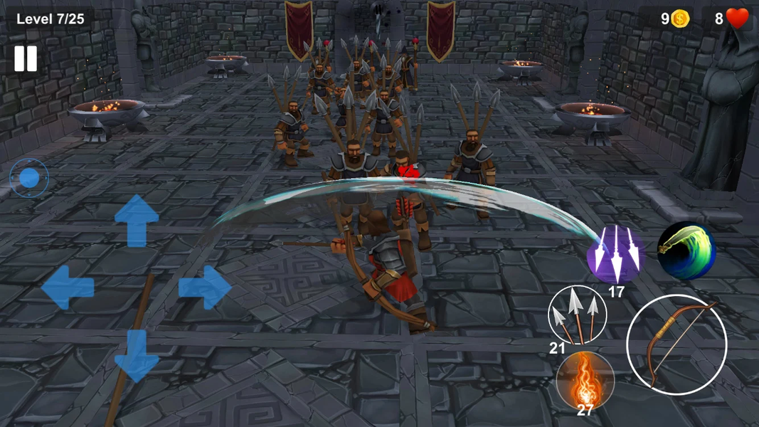 Archery God: Archer ۳d game - عکس بازی موبایلی اندروید