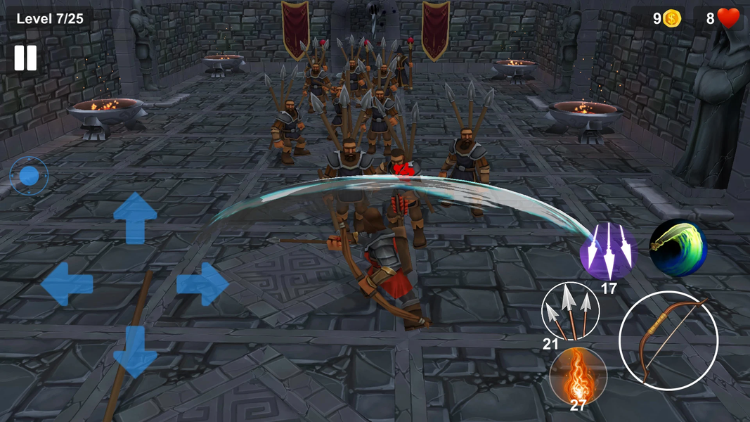 Archery God: Archer ۳d game - عکس بازی موبایلی اندروید