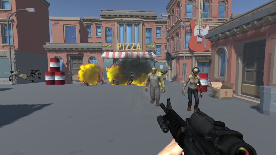 Zombie Shooting ۳D Offline fps - عکس بازی موبایلی اندروید